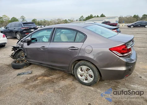 2014 Honda Civic Lx z USA, uszkodzony, nr VIN 19XFB2F53EE022821
